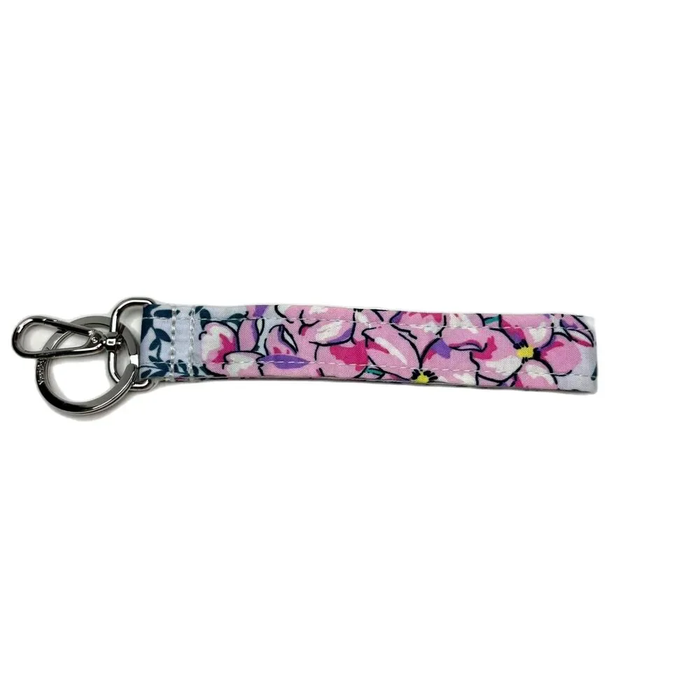 Vera Bradley Wristlet Strap - Happy Hydrangeas Pattern (Retired) EUC